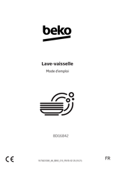 Beko BDI16B42 Mode D'emploi