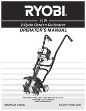 Ryobi 410r Manuel De L'utilisateur