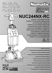 Numatic NUC244NX-RC Traduction Du Manuel D'utilisation D'origine