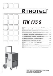 Trotec TTK 175 S Manuel D'utilisation