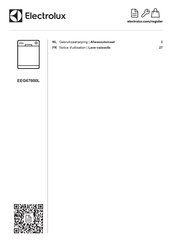 Electrolux EEG67600L Notice D'utilisation