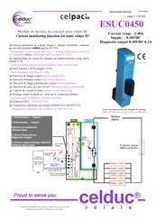 Celduc celpac 2G ESUC0450 Mode D'emploi