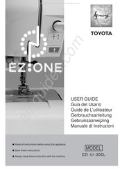 Toyota EZ1-U1-3DEL Guide De L'utilisateur