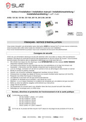 SLAT AXS2 12V 10A Notice D'installation