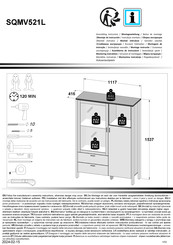 Forte SQMV521L Notice De Montage