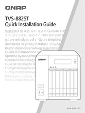 QNAP TVS-882ST Guide D'installation Rapide