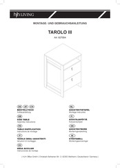 HJH TAROLO III 927004 Instructions De Montage