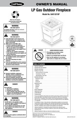Uniflame GAD1321SP Serie Manuel D'utilisation