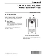 Honeywell LP916A Instructions D'installation