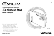 Casio Exilim EX-S20 Mode D'emploi