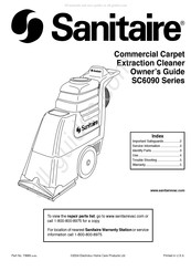 Sanitaire SC6090 Serie Guide Du Propriétaire