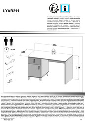 Forte LYAB211 Notice De Montage