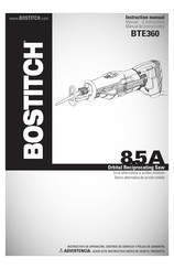 Bostitch BTE360K Manuel D'instructions