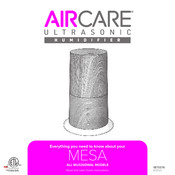 Aircare MESA Mode D'emploi