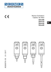 Sermes SA 30 Serie Notice D'utilisation