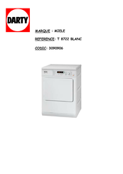 Miele T 8722 Mode D'emploi