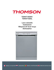 THOMSON TDW4714DWH Manuel D'utilisation