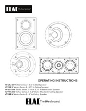 ELAC IC-VT-62-W Mode D'emploi