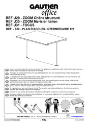 Gautier Office 052 Mode D'emploi