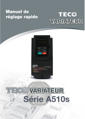 TECO A510S Serie Manuel De Reglage