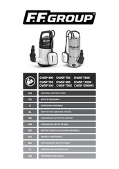 F.F. Group DWSP 900 Notice Originale