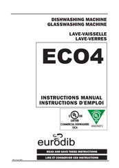 eurodib ECO4 Instructions D'emploi