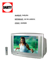 Philips 28PW6305/01 Manuel D'utilisation