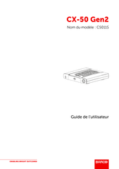 Barco C5011S Guide De L'utilisateur