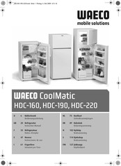 Waeco CoolMatic HDC-220 Notice D'emploi