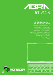 Monster Abra A7 V14.6 Manuel De L'utilisateur