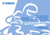 Yamaha Motor YFM35AS Manuel Du Propriétaire