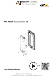 Axis A8004-VE Guide D'installation