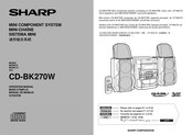 Sharp CD-BK270W Mode D'emploi