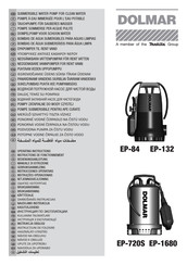 Makita DOLMAR EP-1680 Mode D'emploi