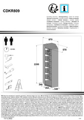 Forte CDKR809 Notice De Montage