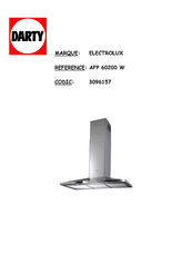 Electrolux AFP 60200 W Manuel D'utilisation