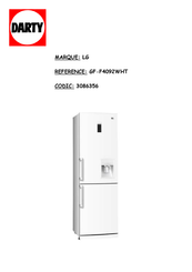 LG GF-F4092WHT Manuel D'utilisation