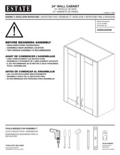 Estate ESW2432SSW Instructions Pour L'assemblage