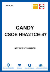 Candy CSOE H9A2TCE-47 Notice D'utilisation