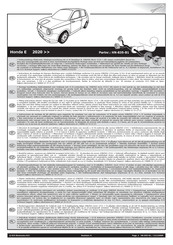 ECS Electronics HN-835-B1 Instructions De Montage