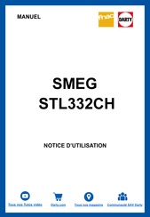 Smeg STL332CH Mode D'emploi