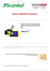 elcontrol 4NAN3T Manuel D'instructions