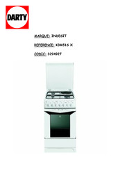 Indesit K3M5/FR Instructions Pour L'installation Et L'emploi