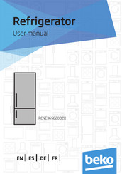 Beko RCNE365E20DZX Mode D'emploi
