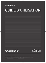 Samsung UA65TU8100 Guide D'utilisation