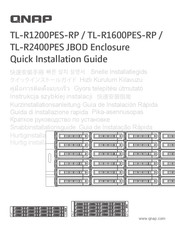 QNAP TL-R1600PES-RP Guide Rapide