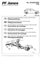 PF Jones 29100565PF Instructions De Montage