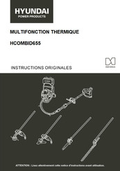 Hyundai power products HCOMBID655 Instructions Originales