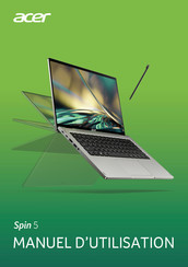 Acer Spin 5 SP514-51N-58DG Manuel D'utilisation