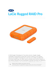 LaCie Rugged RAID pro Manuel D'instructions